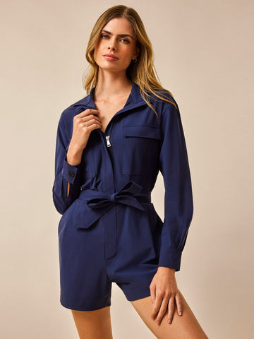 Greyson Phoenix Romper / Maltese Blue - nineNORTH | Men's & Women's Clothing Boutique