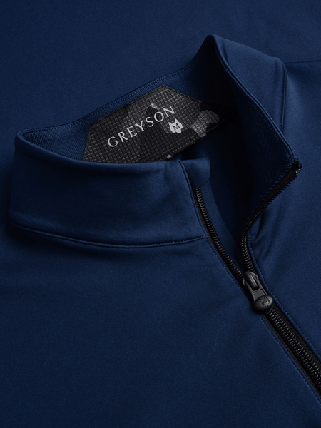 Greyson Sequoia Quarter-Zip - Maltese Blue - nineNORTH | Men's & Women's Clothing Boutique