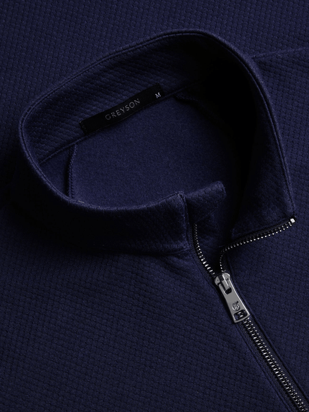Greyson Troy Quarter - Zip / Maltese Blue - nineNORTH | Men's & Women's Clothing Boutique