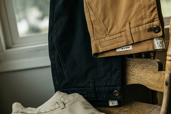 Hiroshi Kato The Axe Denit Chino / Black - nineNORTH | Men's & Women's Clothing Boutique