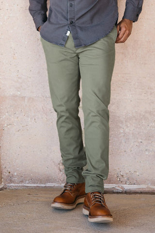 Hiroshi Kato The Axe Denit Chino / Sage - nineNORTH | Men's & Women's Clothing Boutique