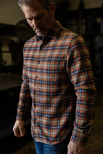 Hiroshi Kato The Ripper Triple Twisted Plaid / Solstice - nineNORTH | Men's & Women's Clothing Boutique