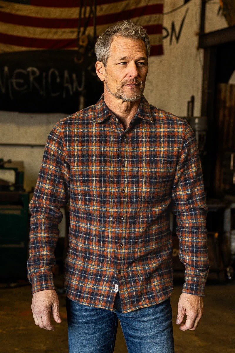 Hiroshi Kato The Ripper Triple Twisted Plaid / Solstice - nineNORTH | Men's & Women's Clothing Boutique