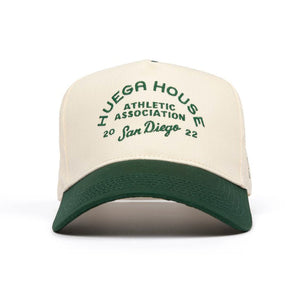 Huega House Athletic Association Hat / Green & Natural - nineNORTH | Men's & Women's Clothing Boutique