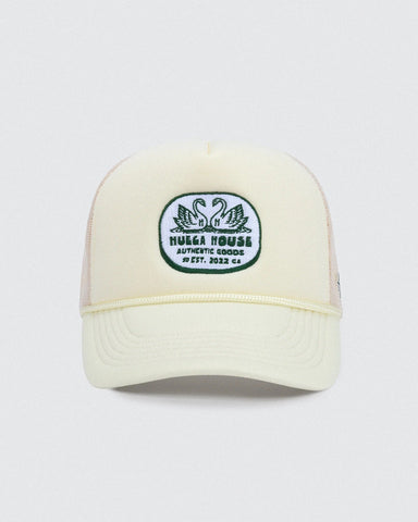 Huega House Double Swan Foam Trucker Hat / Cream - nineNORTH | Men's & Women's Clothing Boutique