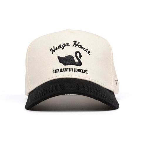 Huega House Vintage Swan Hat / Black & Natural - nineNORTH | Men's & Women's Clothing Boutique