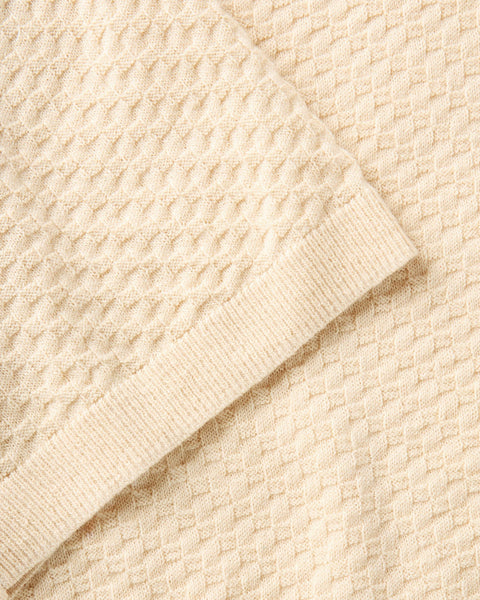 Taylor Stitch The Arlo Sweater Polo - Oat