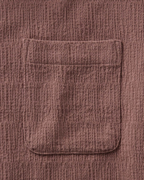Taylor Stitch The Short Sleeve California - Redwood Hacci