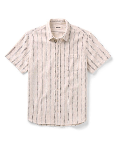 Taylor Stitch The Short Sleeve California - Tide Stripe Hacci