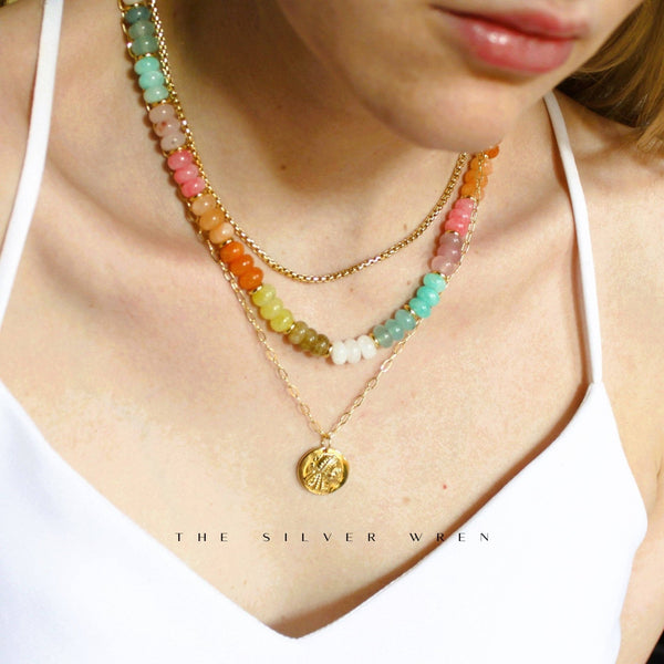 Island Stone Candy Necklace - Multi - nineNORTH | Men's & Women's Clothing Boutique