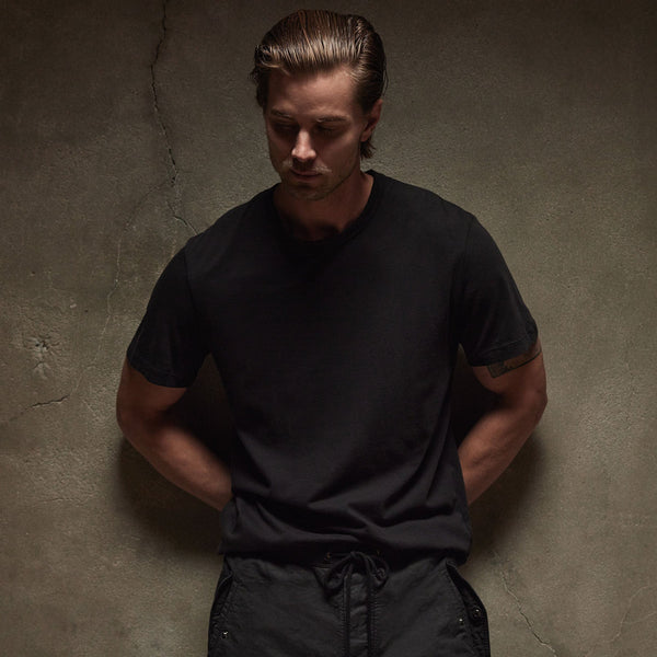 James Perse Crew Neck Tee / Black - nineNORTH | Men's & Women's Clothing Boutique