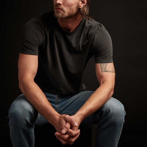 James Perse Crew Neck Tee / Carbon Pigment - nineNORTH | Men's & Women's Clothing Boutique