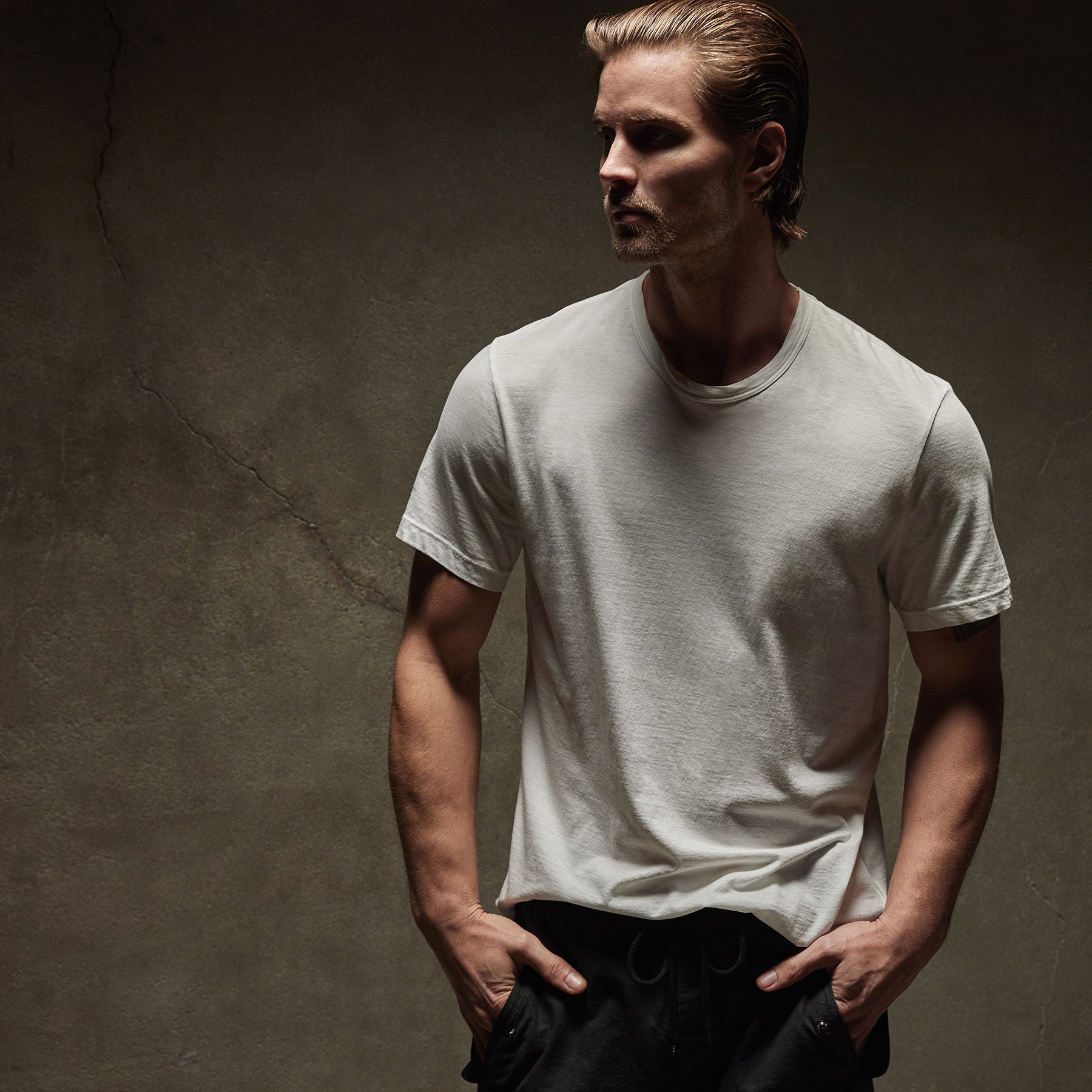 James Perse Crew Neck Tee / White - nineNORTH | Men's & Women's Clothing Boutique