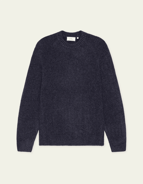 Les Deux Soft Roundneck Knit Sweater - Dark Navy Blue - nineNORTH | Men's & Women's Clothing Boutique
