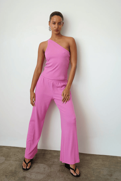 LNA Base Rib Pant - Aurora Pink - nineNORTH | Men's & Women's Clothing Boutique