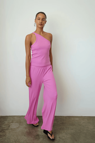 LNA Base Rib Pant - Aurora Pink - nineNORTH | Men's & Women's Clothing Boutique