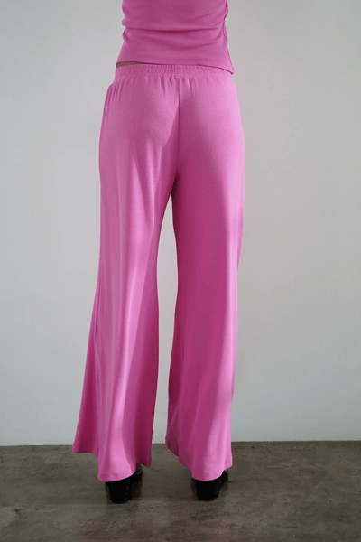LNA Base Rib Pant - Aurora Pink - nineNORTH | Men's & Women's Clothing Boutique