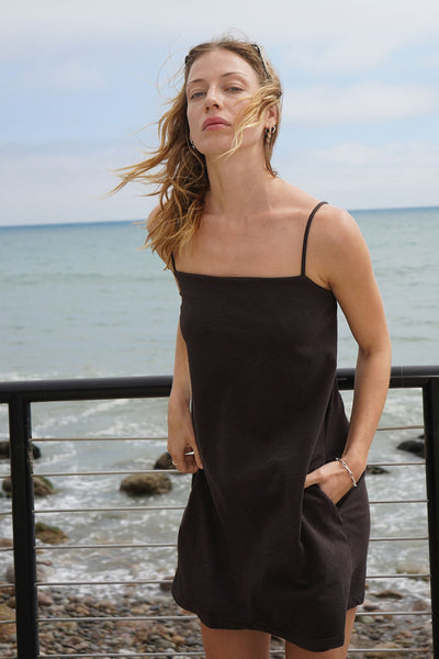 LNA Beverly Mini Dress / Bristol Black - nineNORTH | Men's & Women's Clothing Boutique