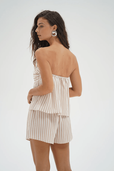 LNA Cayman Short - Sandbar Stripe - nineNORTH | Men's & Women's Clothing Boutique