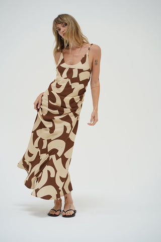 LNA Fareni Dress / Geometric Canyon - nineNORTH | Men's & Women's Clothing Boutique