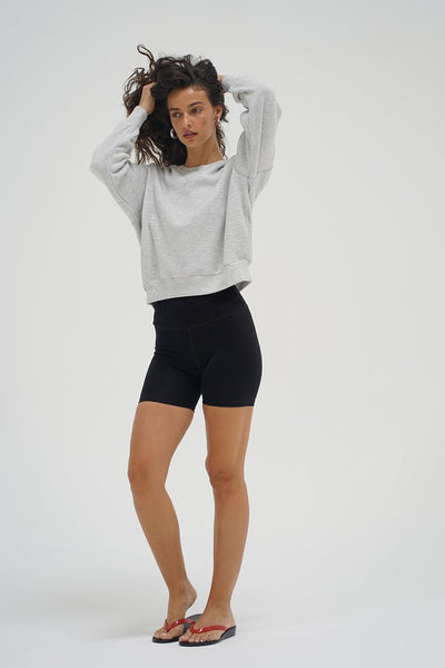 LNA Vintage Daniel Sweatshirt - Heather Grey - nineNORTH