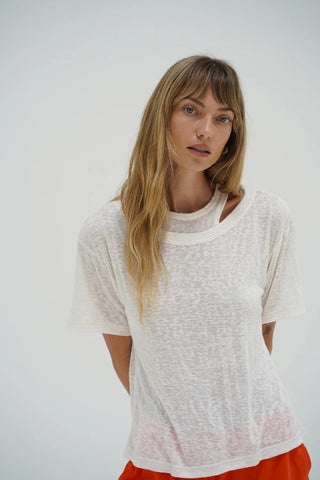LNA Walker Tee / Whisper White - nineNORTH | Men's & Women's Clothing Boutique