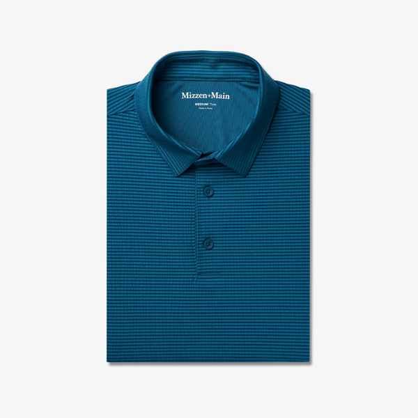 Mizzen+Main Copa Polo - Dark Teal - nineNORTH | Men's & Women's Clothing Boutique