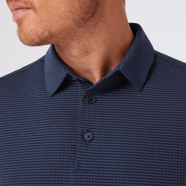Mizzen+Main Copa Polo - Navy Solid - nineNORTH | Men's & Women's Clothing Boutique