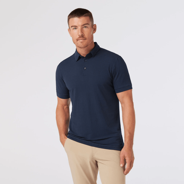 Mizzen+Main Copa Polo - Navy Solid - nineNORTH | Men's & Women's Clothing Boutique