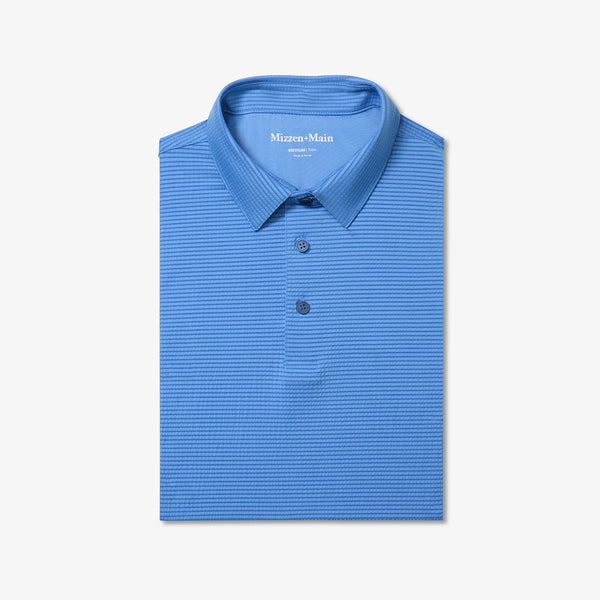 Mizzen+Main Copa Polo - Skyline Blue - nineNORTH | Men's & Women's Clothing Boutique