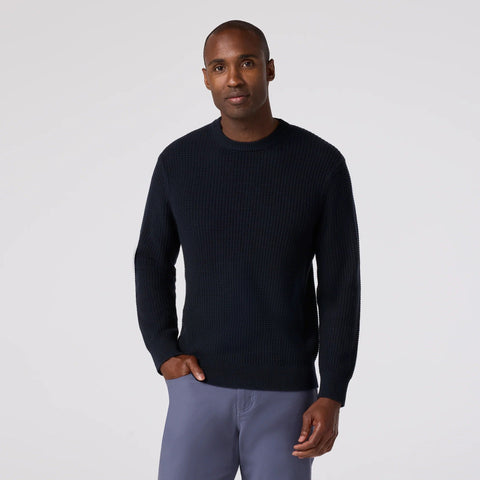 Mizzen+Main Crawford Crewneck Sweater / Navy - nineNORTH | Men's & Women's Clothing Boutique