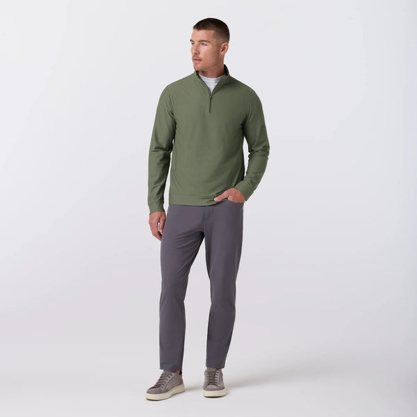 Mizzen+Main Easton Quarter Zip - Olive - nineNORTH | Men's & Women's Clothing Boutique