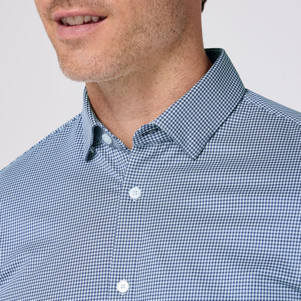 Mizzen+Main Halyard Dress Shirt / Navy Peter Gingham - nineNORTH | Men's & Women's Clothing Boutique