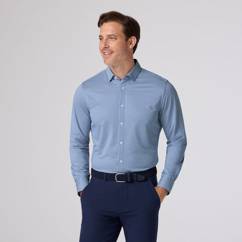 Mizzen+Main Halyard Dress Shirt / Navy Peter Gingham - nineNORTH | Men's & Women's Clothing Boutique