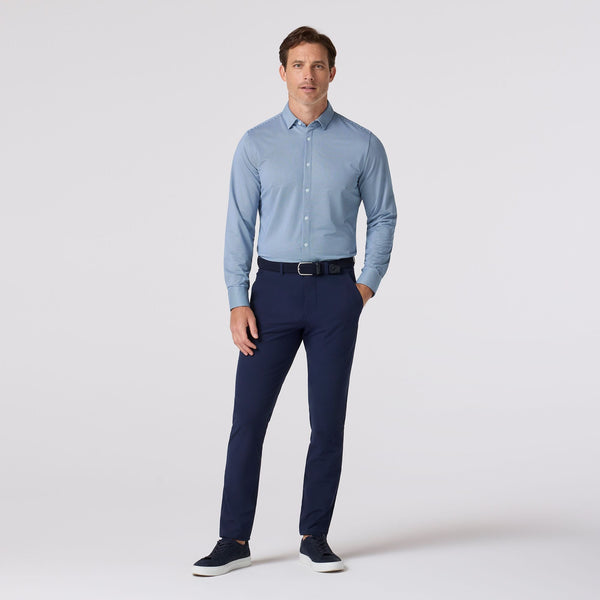 Mizzen+Main Halyard Dress Shirt / Navy Peter Gingham - nineNORTH | Men's & Women's Clothing Boutique