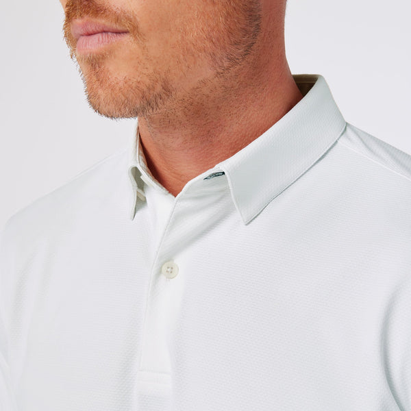 Mizzen+Main Halyard Polo / White - nineNORTH | Men's & Women's Clothing Boutique