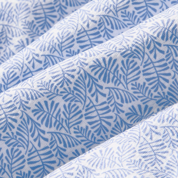 Mizzen+Main Halyard Short Sleeve - Coastal Fjord Textured Palm Print - nineNORTH | Men's & Women's Clothing Boutique