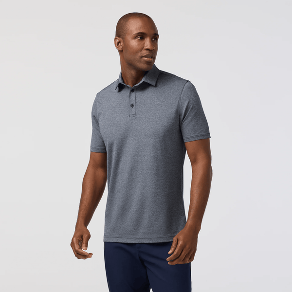 Mizzen+Main Harper Polo - Navy Heather - nineNORTH | Men's & Women's Clothing Boutique