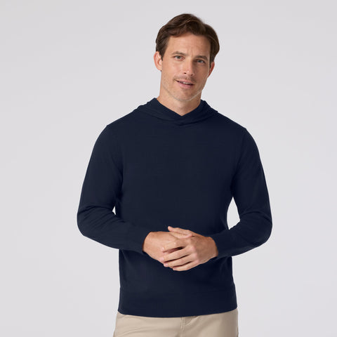 Mizzen+Main Heritage Sweater Hoodie / Navy - nineNORTH | Men's & Women's Clothing Boutique