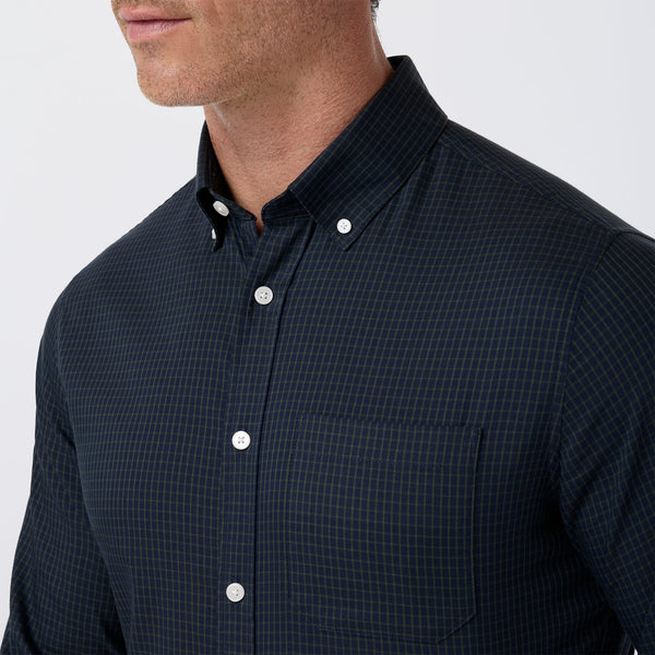 Mizzen+Main Kennedy Shirt - Navy Everett Grid - nineNORTH | Men's & Women's Clothing Boutique