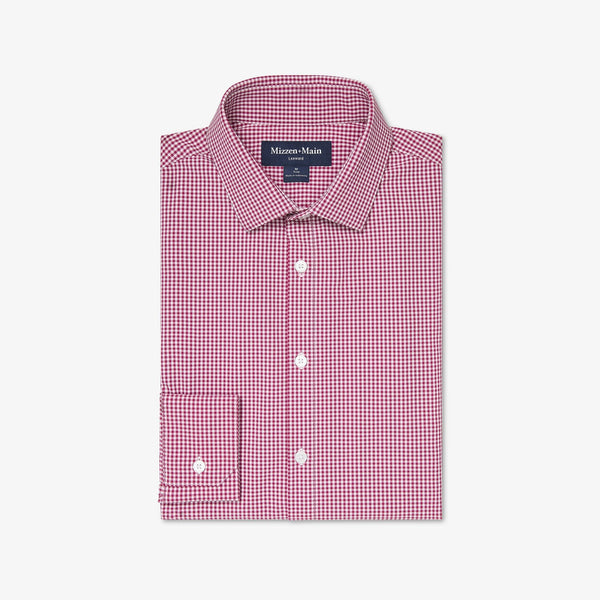 Mizzen+Main Leeward Dress Shirt / Mulberry Ian Gingham - nineNORTH | Men's & Women's Clothing Boutique