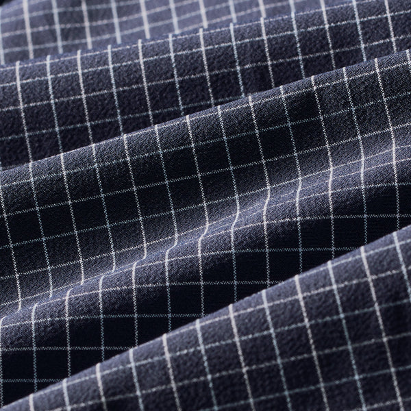 Mizzen+Main Leeward Dress Shirt - Navy Manor Plaid - nineNORTH