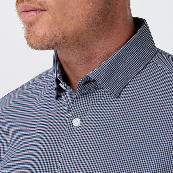 Mizzen+Main Leeward Dress Shirt - Thistle Smith Plaid - nineNORTH