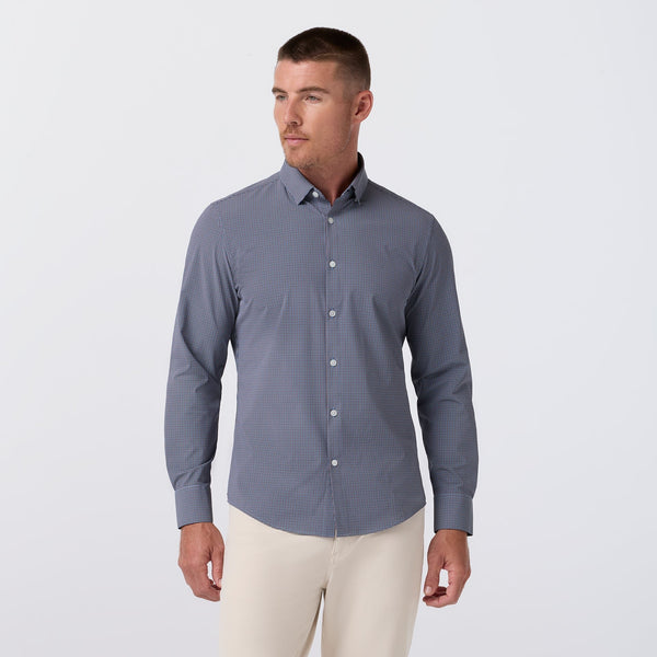 Mizzen+Main Leeward Dress Shirt - Thistle Smith Plaid - nineNORTH