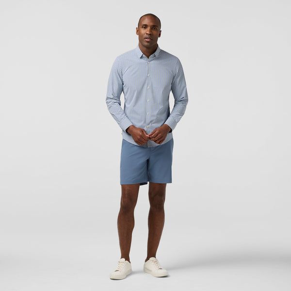 Mizzen+Main Leeward No Tuck Dress Shirt - Olive Miles Plaid - nineNORTH | Men's & Women's Clothing Boutique