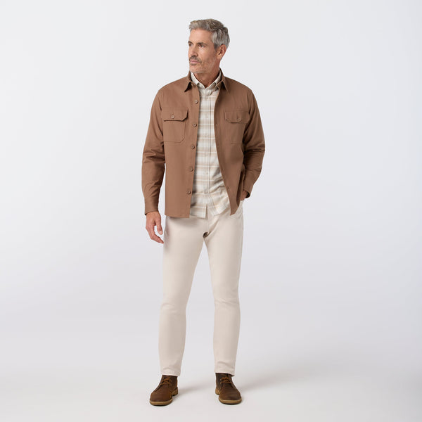 Mizzen+Main Warren Overshirt - Mocha - nineNORTH | Men's & Women's Clothing Boutique