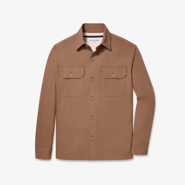 Mizzen+Main Warren Overshirt - Mocha - nineNORTH | Men's & Women's Clothing Boutique