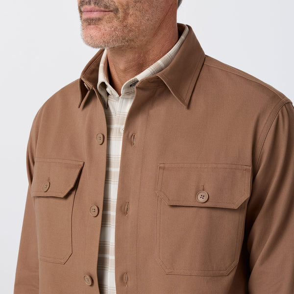 Mizzen+Main Warren Overshirt - Mocha - nineNORTH | Men's & Women's Clothing Boutique