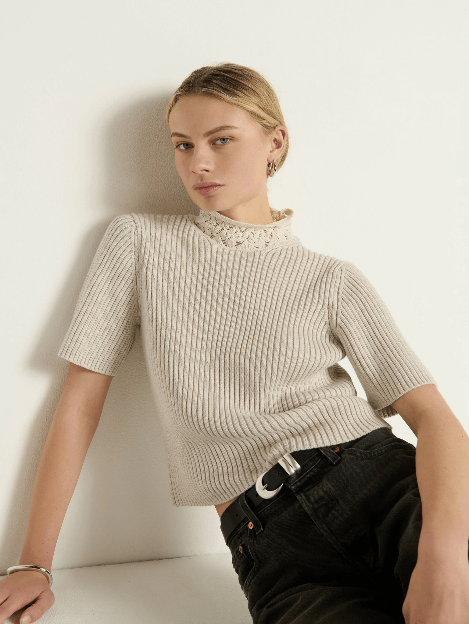 Nation Aurora Pullover / Heather Oatmeal - nineNORTH | Men's & Women's Clothing Boutique