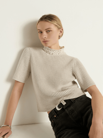 Nation Aurora Pullover / Heather Oatmeal - nineNORTH | Men's & Women's Clothing Boutique